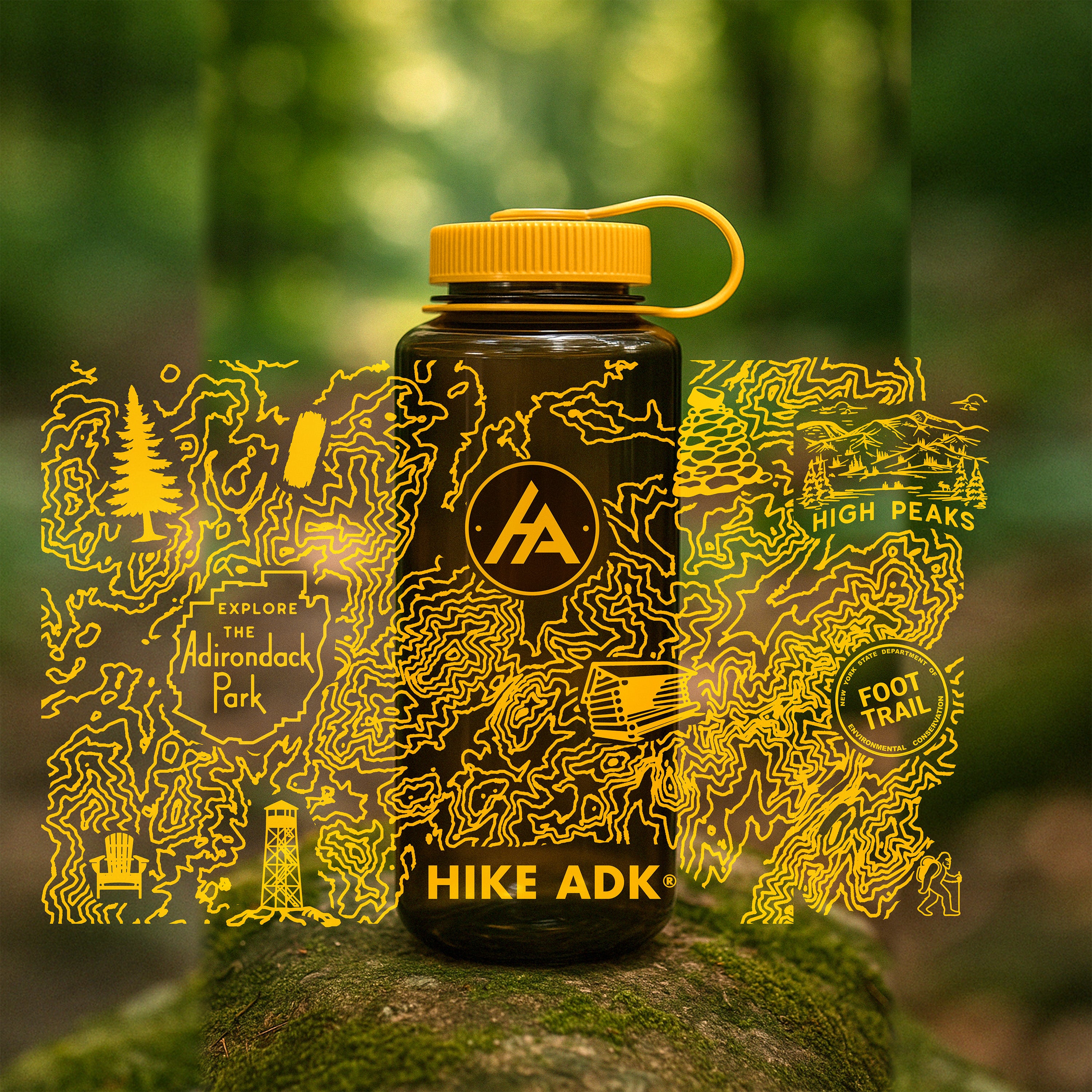 Hike ADK® Nalgene Bottle -SOLD OUT